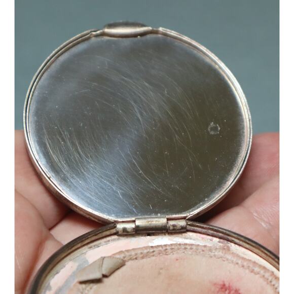 1920's Deco Compact Cara Nome Langlois - Picture 5 of 6